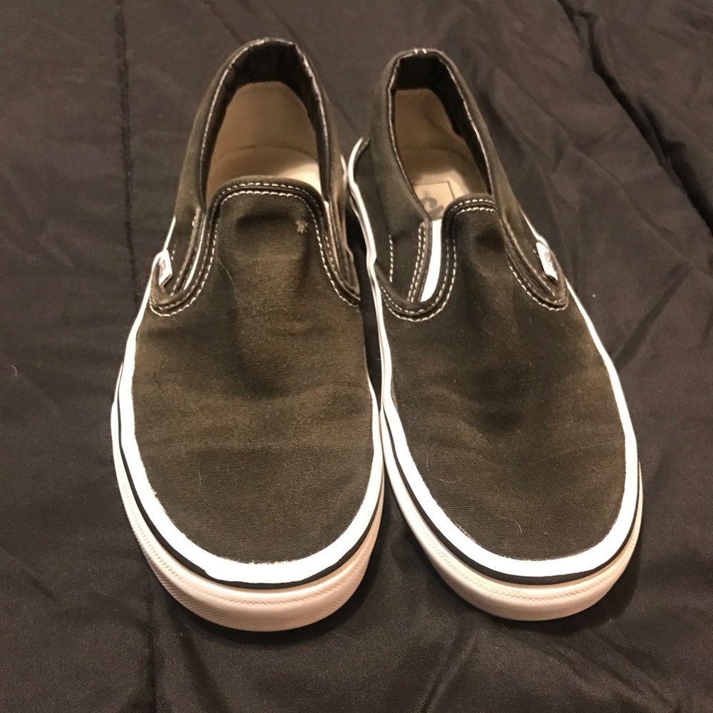 Black vans Women size 7.5